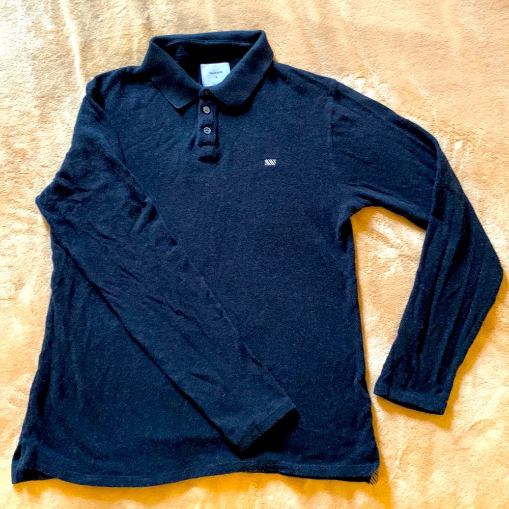 Billy Reid Cotton Cashmere (black, long sleeve, preshrunk)